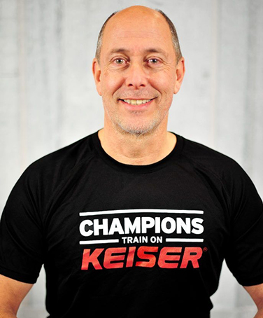 Paul Lammers Strenght Master Trainer Keiser